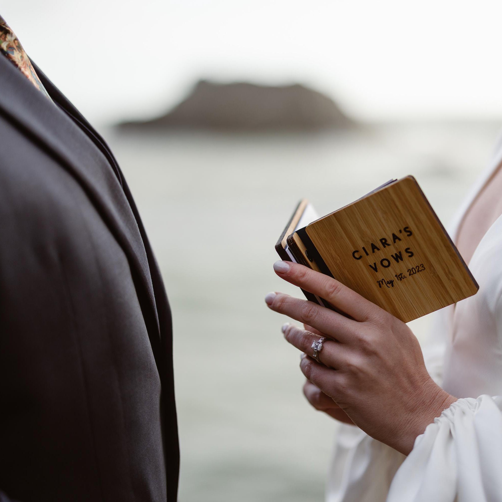 Wedding Vow Books, Vow Booklet, His and Her Vow Books, Wedding Ceremony Books, Our Vows, Custom Wooden Vow Books | Single Book or Set of 2