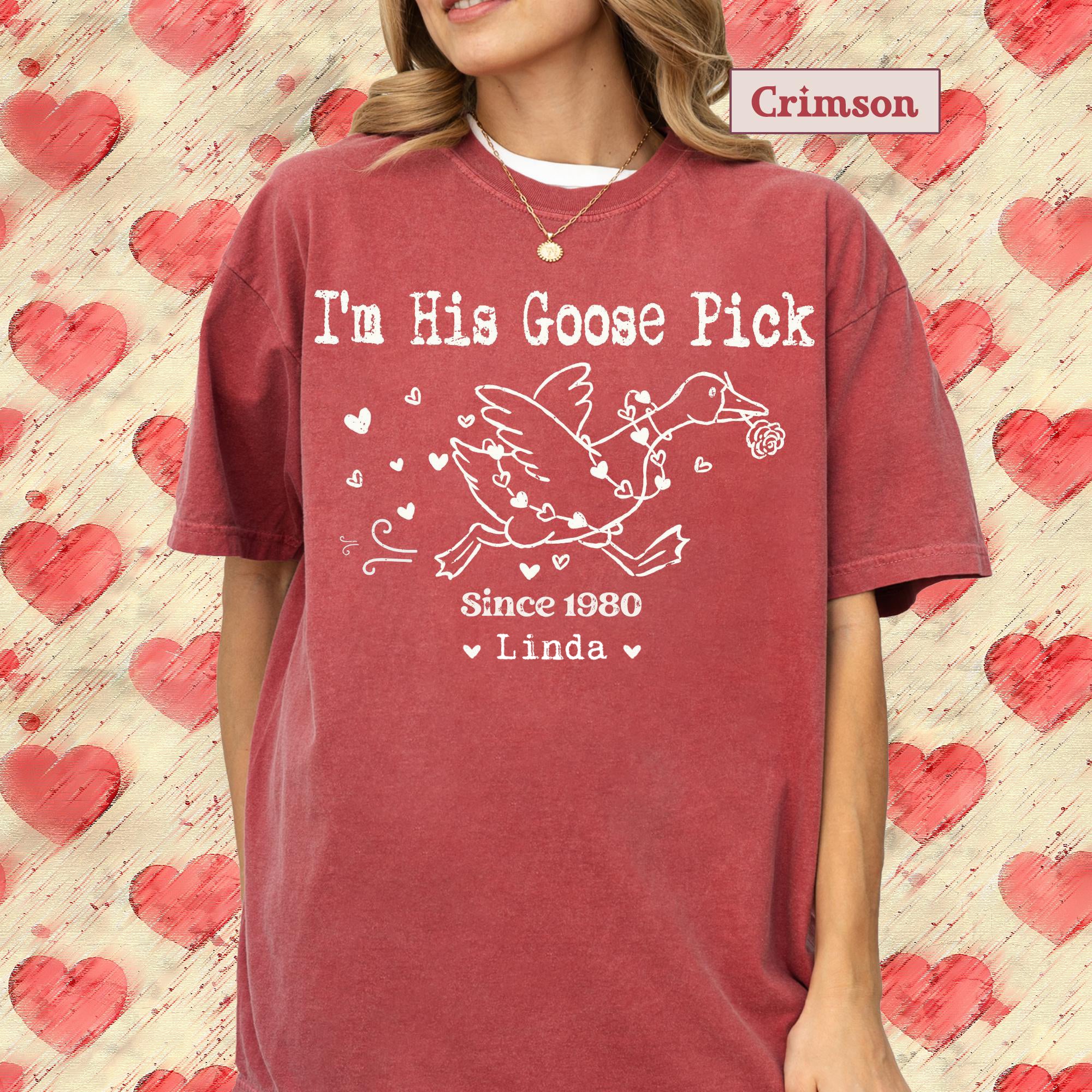 Couple Valentine Shirt, Valentine Goose Tshirt, Matching Valentines Day Tees, Honk Couples Gift