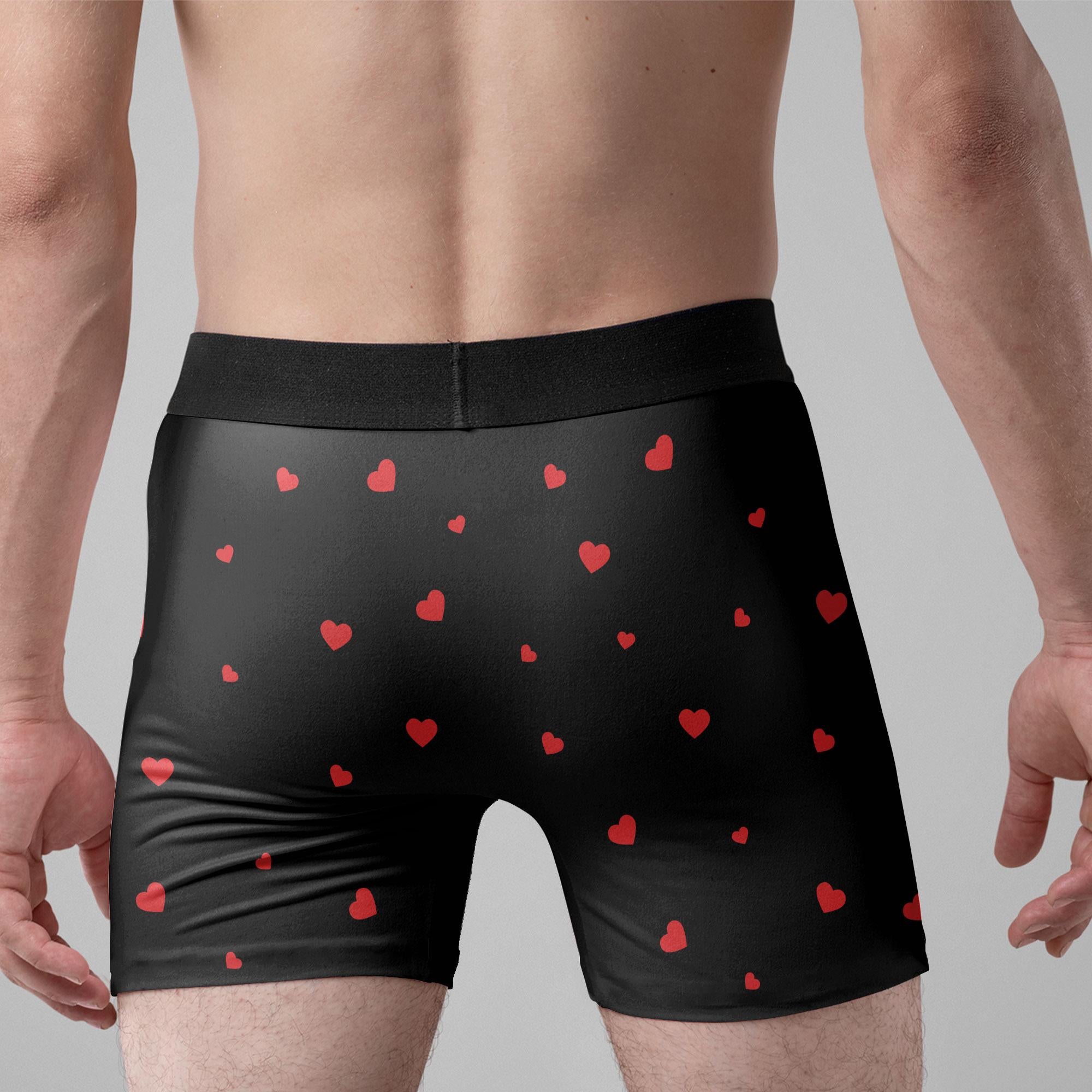 Custom Face Boxers for Men, Personalized Photo Underwear, Funny Wedding Gift for Bridegroom, Popular Anniversary Gift, Birthday Gift (Copy)
