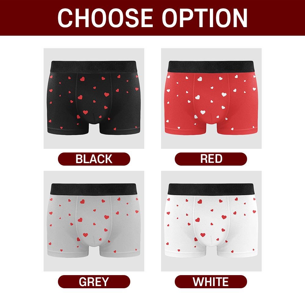 Custom Face Boxers for Men, Personalized Photo Underwear, Funny Wedding Gift for Bridegroom, Popular Anniversary Gift, Birthday Gift (Copy)