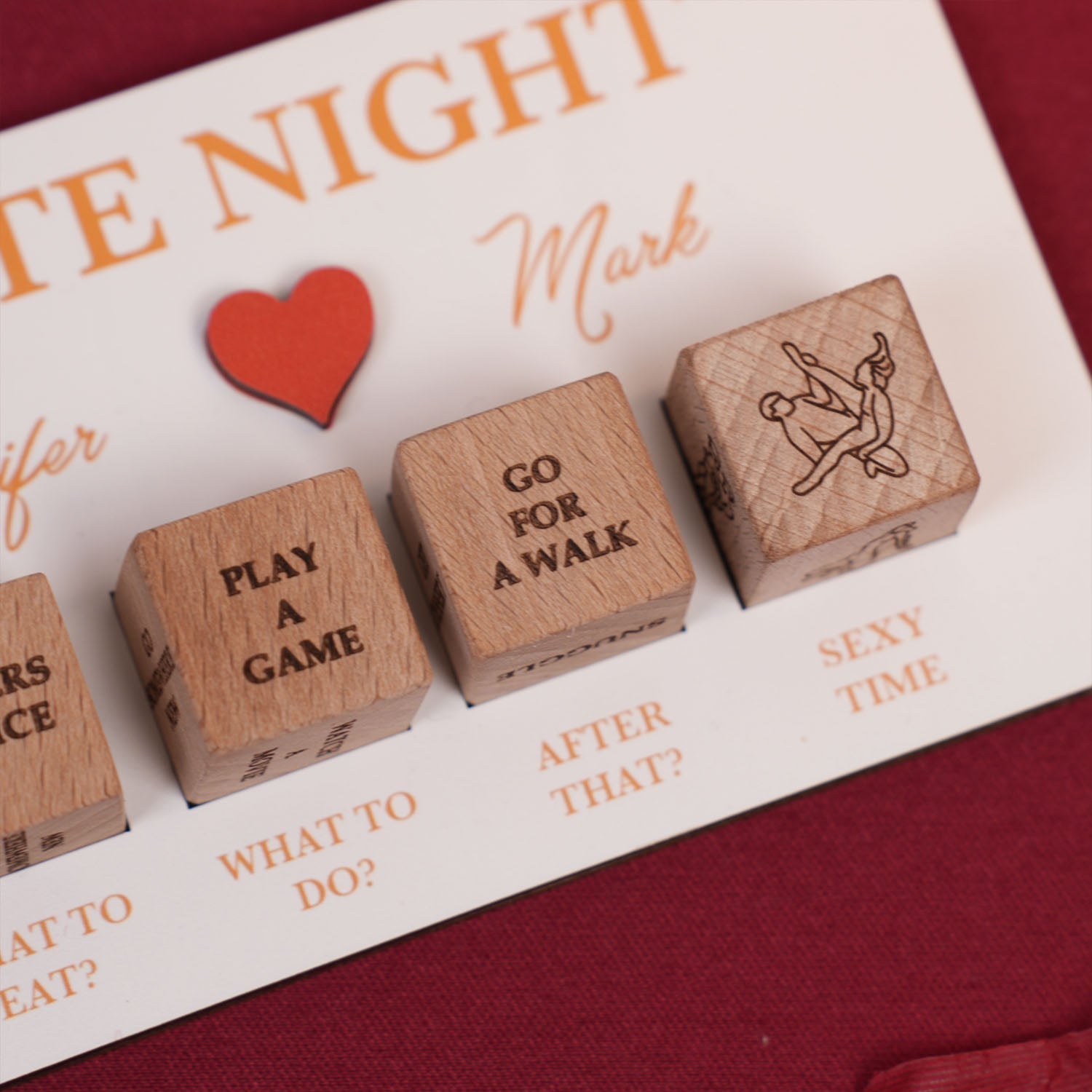 Date Night Dice Game, Date Night Decisions, Gifts for Couples