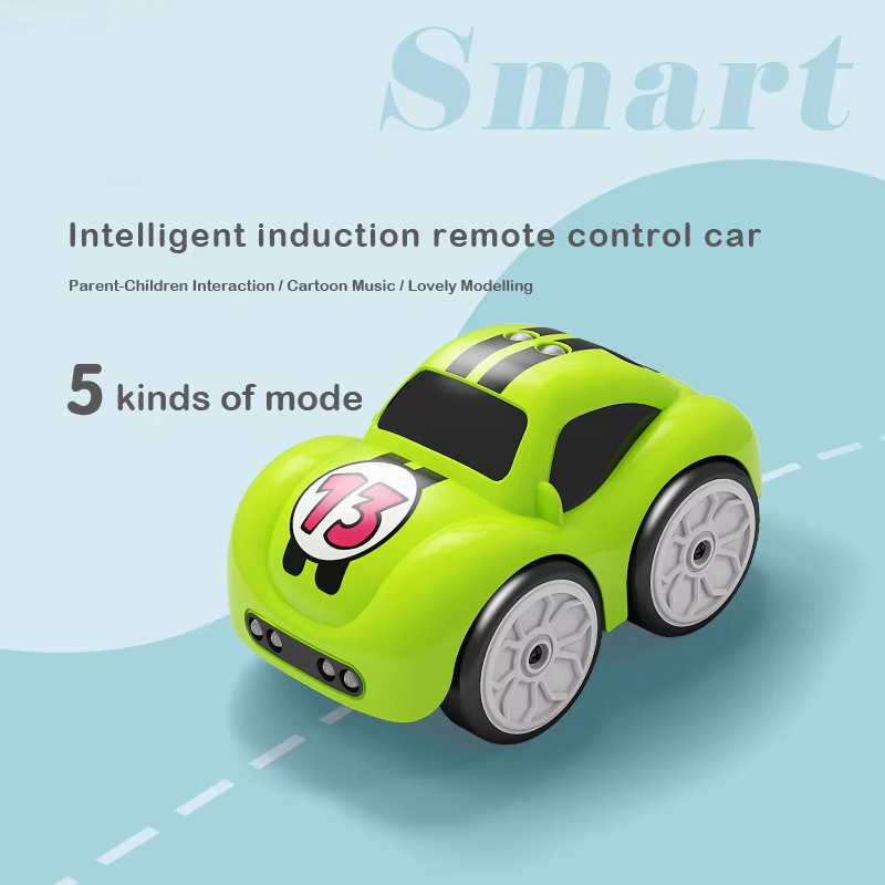 Children Cartoon Electric Play Specific Car Sensing Obstacle Avoidance Following Climbing Driving Charging Rc car Christmas Gift