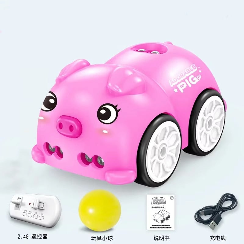 Children Cartoon Electric Play Specific Car Sensing Obstacle Avoidance Following Climbing Driving Charging Rc car Christmas Gift