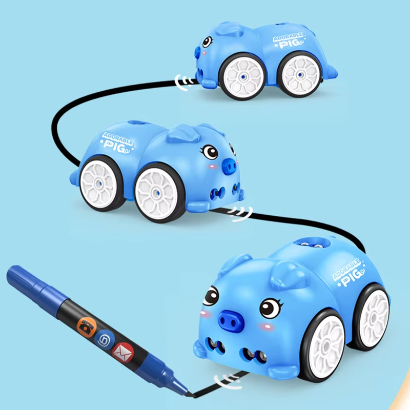 Children Cartoon Electric Play Specific Car Sensing Obstacle Avoidance Following Climbing Driving Charging Rc car Christmas Gift