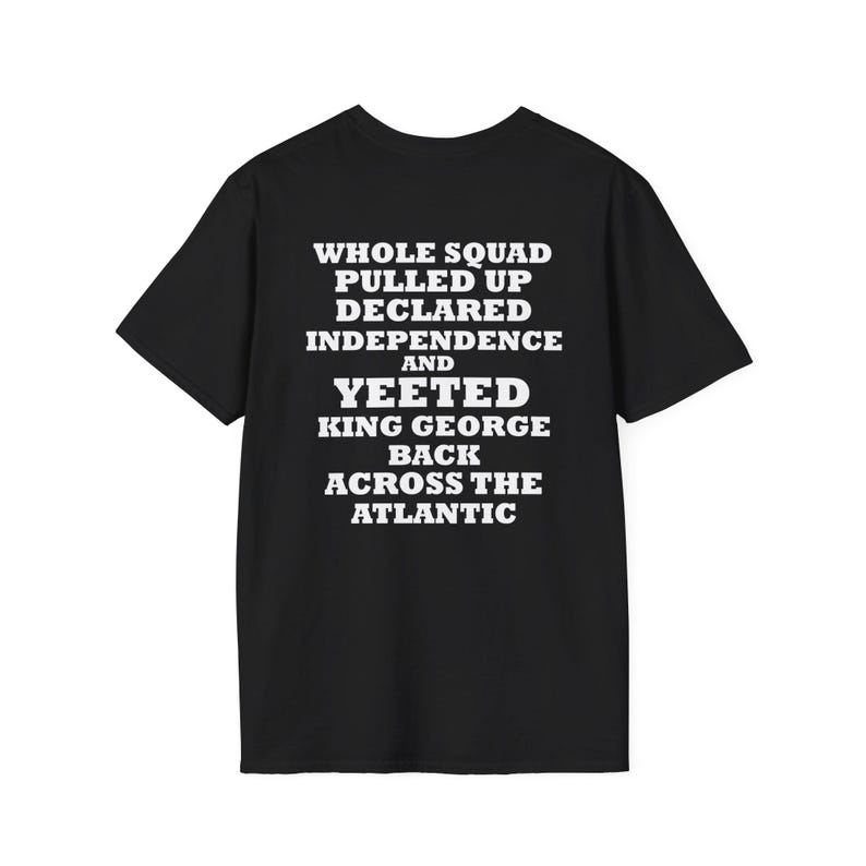 Make History Fun Front & Back 76 Yeeted T-shirt, Six Seven T-shirt 6-7 7-6 George Washington T-shirt
