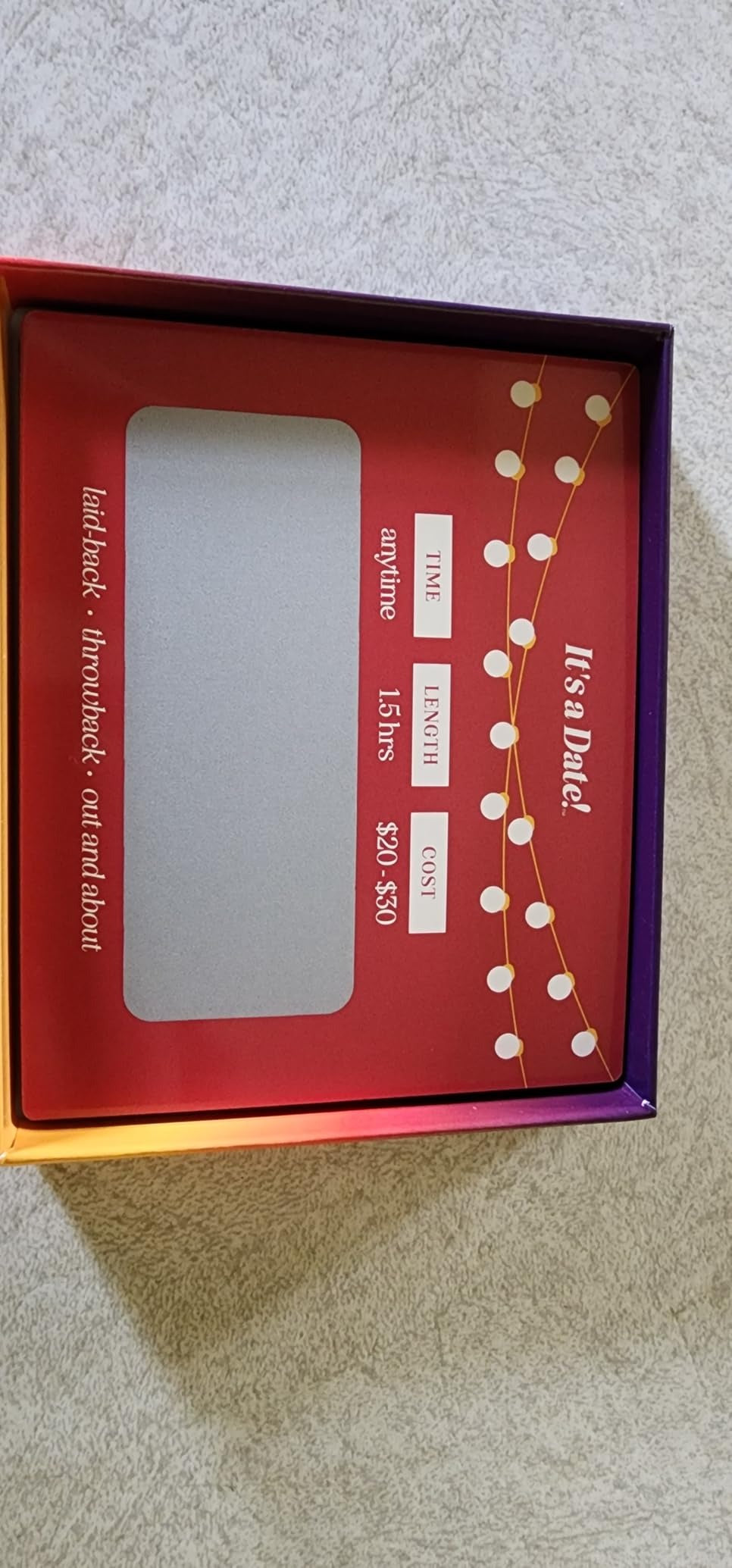 It's A Date Scratch Off Date Ideas - First Date - Couples - Couples Gifts - Valentines Day
